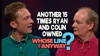 Another 15 Times Ryan AND Colin Owned quotWhose Line Is It Anywayquot [upl. by Inavoy341]