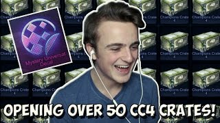 We Get ANOTHER Mystery Universal Decal  INSANE 50 CC4 ROCKET LEAGUE CRATE OPENING [upl. by Ade430]