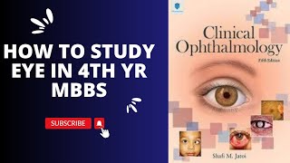 How to study opthalmology 4th year MBBSEye guidelines [upl. by Arodal]