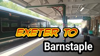 A train Ride from Exeter to Barnstaple [upl. by Aisilef522]