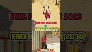 free fire năm 2030 vs free fire 2023 bạn thích cái nào  freefire shots [upl. by Oivalf]