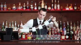 Danish Flair Bartender shows his set of Skills [upl. by Helfand]