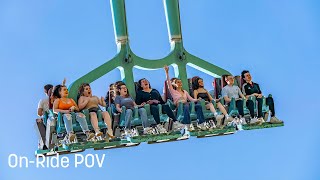 Rush at Thorpe Park  POV  4K  2023 [upl. by Ramyaj808]