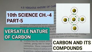 10th Science Ch4 Part5Versatile nature of carbontetravalency amp catenationStudy with Farru [upl. by Menard]