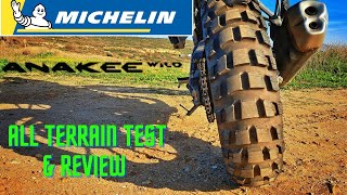 Michelin Anakee Wild  All Terrain test and review  CB500X Off road [upl. by Aremat]