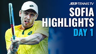 Millman Safely Through Albot Dominates Sugita  Sofia 2020 Highlights Day 1 [upl. by Macdougall]