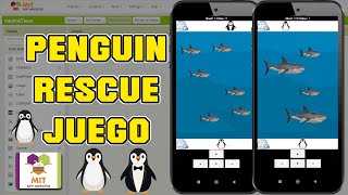 JUEGO DE SALVAR PINGUINOS EN MIT APP INVENTOR 2 [upl. by Ahterahs760]