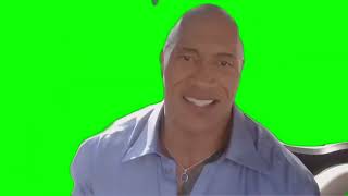 The Rock sing youre welcome meme template green screen [upl. by Nasho]