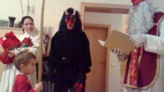 Gerald hat Besuch von Nikolaus Krampus und Engerl [upl. by Derwin]