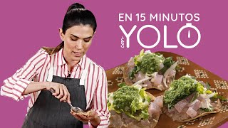 Antojitos CLÁSICOS Tacos de canasta y Tostadas de pata  En 15 minutos con la chef Yolo [upl. by Alekim785]