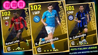 Upcoming Thursday New Pots Italian League Pack In eFootball 2024 Mobile  Players amp Boosted Ratings [upl. by Compte75]