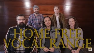 Home Free Vocal Range  A0  D6  HD [upl. by Aisset493]