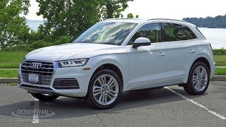 2018 Audi Q5 Car Review amp Test Drive [upl. by Nemzzaj]