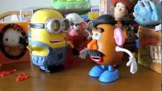 minion dave collectors edition meets mr potato head [upl. by Aisanat]