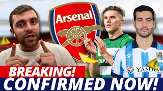 Fabrizio Romano confirms Arsenal transfer masterstroke Gyokeres and Merino joining Arsenal [upl. by Esined]