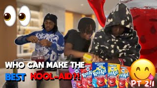 WHO CAN MAKE THE BEST KOOLAID PT 2  W GANG CRAZY ENDINGG [upl. by Tina]