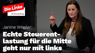 Echte Steuerentlastung für die Mitte geht nur mit links [upl. by Nagorb]