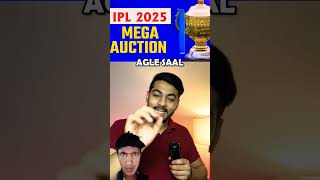 IPL mega auction 😀 ipl cricket csk [upl. by Aserret]