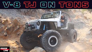 V8 Swapped Jeep Wrangler TJ Build On 40s  Inside Line [upl. by Goldwin]