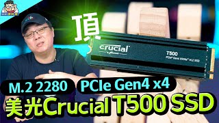 平價高性能 Crucial T500 SSD 固態硬碟開箱實測 [upl. by Cone]