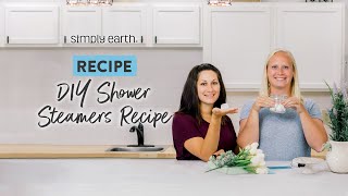 DIY Shower Steamers Recipe With Essential Oils [upl. by Katrinka]