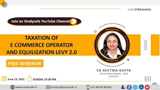 What is Google Tax or Equalization Levy  Taxation of E Commerce operator CA Geetika Gupta [upl. by Llyrad]