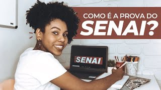 Como é a prova do SENAI para cursos técnicos SPOILER COMPLETO [upl. by Howzell]