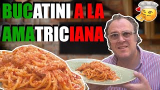 CÓMO HACER PASTA A LA AMATRICIANA RECETA TRADICIONAL ITALIANA 🍝 PIZZAMETRO [upl. by Chee704]