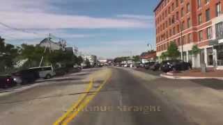 Shipyard Old Port Half Marathon 2014 Course Video [upl. by Ashmead784]