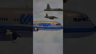 The Best Emergency Landing Version 2 VASP Flight 375 shorts aviation Brazil [upl. by Melone]