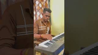 bedardi tere pyar ne diwana kar diya 🎹❤️‍🩹❤️‍🩹harmonium harmonium music explore piano [upl. by Ayatahs]