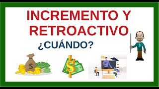 Pago incremento y retroactivo 2023 [upl. by Carrew]