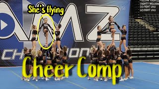 Level 3 Jamz Cheer Comp and Setting Up Christmas Tradition  The LeRoys [upl. by Remle]