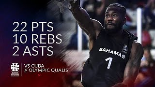 Deandre Ayton 22 pts 10 rebs 2 asts vs Cuba PreOlympic Qualifiers [upl. by Olette668]