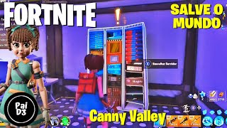 WATT  VASCULHE SERVIDORES EM UMA ÁREA 52  CANNY VALLEY  FORTNITE  SALVE O MUNDO  PAI D3 [upl. by Felicdad]