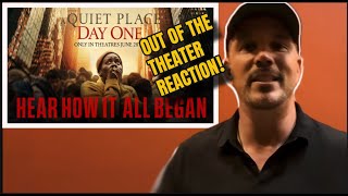 A Quiet Place Day One Out Of The Theater Reaction [upl. by Savadove946]