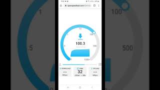 Asianet Broadband 100Mbps INTERNET SPEED TEST [upl. by Let]