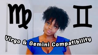 Female Virgo amp Male Gemini Compatibility 2023 [upl. by Ahsihat]