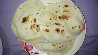 How to make Tawa Naan roti  Naan recipe without oven  গ্যাসের চুলায় নান রুটি তৈরি  Nahers [upl. by Lemmor466]