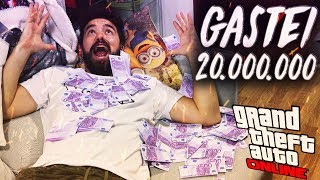 GASTEI MAIS DE 20000000 DE € NO NOVO DLC DO GTA V [upl. by Schulz705]