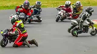 Moto GP for Kids from Age of 6 2017 British Minibikes Championship Rd 5 Minimoto Pro [upl. by Sherburne653]