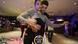 Pelin Talay amp Burak Akkoç Social Bachata  Olympos Latin Night  10112019 [upl. by Bohlin]