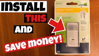 Start saving money now How to install and adjust a IPS02 Motion Sensor Switch [upl. by Oletha]