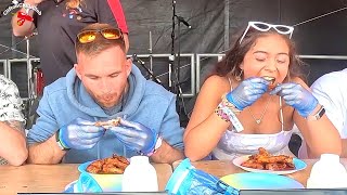 Hot Wing Challenge  Volksfest 2024 [upl. by Trevorr]