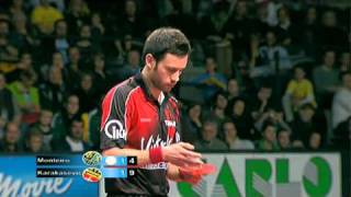 2012 Bundesliga Final Saarbrücken Vs Plüderhausen match2 Monteiro  Karakasevic last 2 sets [upl. by Hardy]