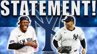 THE YANKEES ARE FINALLY BACK YANKEES WIN STATEMENT SERIES VS THE BPSTON RED SOX KING SPEECH EP 35 [upl. by Ellennej]