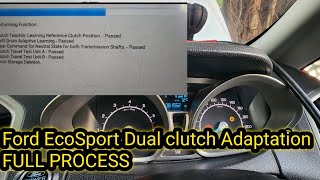 Ford EcoSport Dual Clutch Adaptation 🚗⚙️ Ford EcoSport DualClutch [upl. by Saidnac]