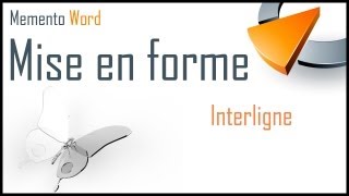 L Interligne dans Word  Formation Word Marseille [upl. by Alyk]