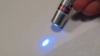 Blu Ray Laser Pointer from DealExtreme [upl. by Namyh]