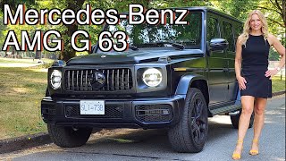 2023 MercedesBenz AMG G 63 review  The ultimate status vehicle [upl. by Levin]